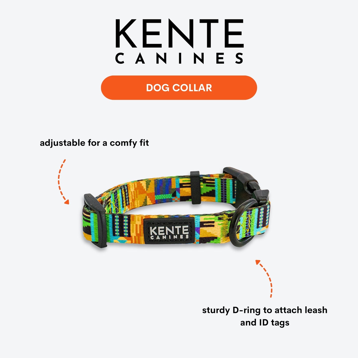 Jungle Green Dog Collar
