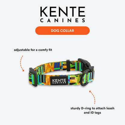 Jungle Green Dog Collar