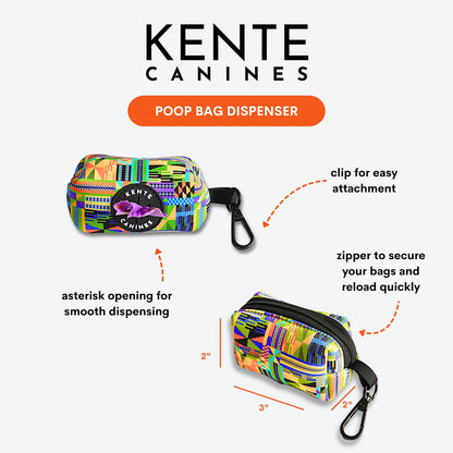 Jungle Green 3-Piece Dog Walk Set - Dog Harness Bundle